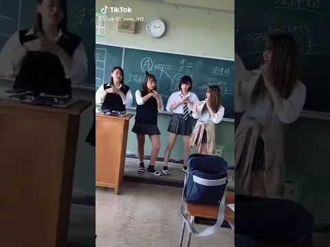 【TikTokまとめ】田奈JKまとめ ミニスカ制服美少女女子高生JKたちの動画集