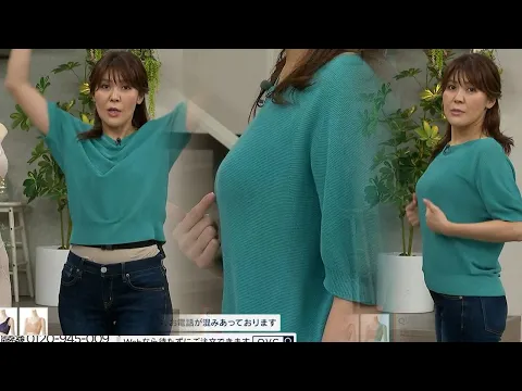 長谷井えみ子 QVC いつも やらかしてくれる えみ子さんっ 今日はジーンズからしっかりと ハミ出して ますよっ!