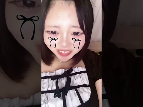 メイド服で配信してる子#JC#JK#メイド服 #ライブ配信