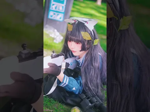 無視しないで...(;-;) #ブルーアーカイブコスプレ #霞沢美遊 #bluearchive #cosplay