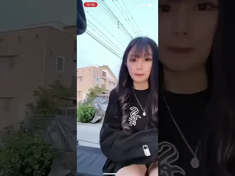 TikTok LIVE 金髪ギャルいきなりパンチラ #shorts