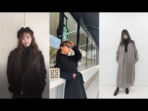 寒い冬にはコートの似合う可愛い女の子たち #1