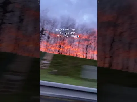 アラサー女子の一人旅✈️フランス・パリ編 #海外旅行 #フランス #shorts