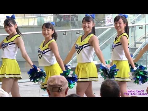 常磐大学高等学校チアリーダー 5曲目『As If It's Your Last  』@京成百貨店110周年記念イベント