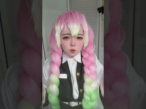 【コスプレ】明日鬼滅2回目みます #cosplay #コスプレ #鬼滅の刃コスプレ #甘露寺蜜璃コスプレ