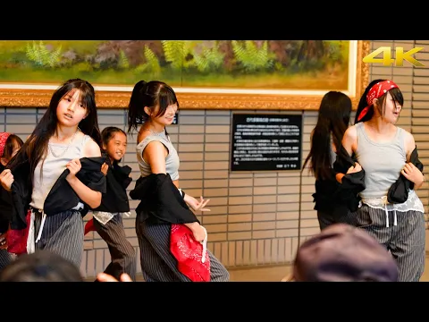 4K ダンス 地域イベントでのK-POPカバーダンスパフォーマンス