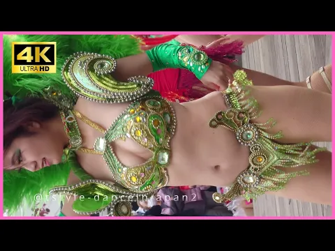  4K Fancam|笑顔が眩しい学生サンバダンサー✨フレッシュな魅力が光るステージ