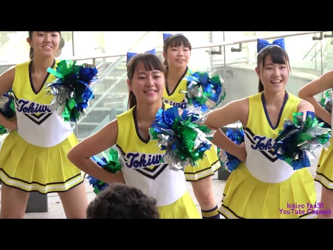 常磐大学高等学校チアリーダー 4曲目『Cut To the Feeling 』@京成百貨店110周年記念イベント