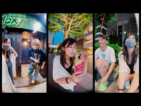 【秋葉原】配信者のライブに行く途中クレープ食べてたら警備のおじさんに注意されたから蛙化について熱く語ってやった / ライブ会場でまさかの大好きな人に遭遇 / 2023.7.14