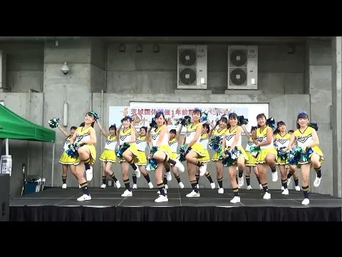 常磐大高チアリーダー 屋外ステージ完全撮影@みとオータムフェスティバル2018
