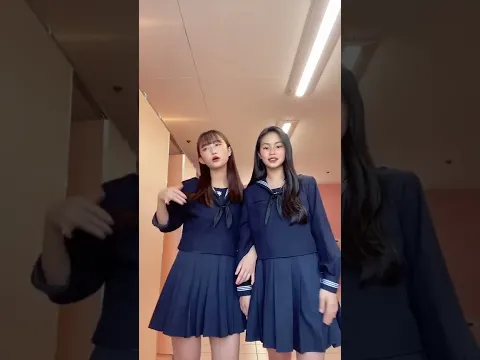 #sponsored 茶髪パッツンJKと黒髪ロングJKはもう中1からのマブなんだε ε^o^э2人ともなんの習い事してるでしょう 彡 彡 #オススメのりたい #sjk #05 #運営さん大好き #ギ