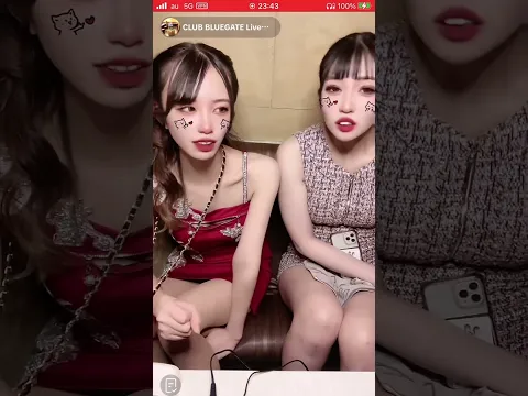 TikTokLiveキャバ嬢チラ見え配信