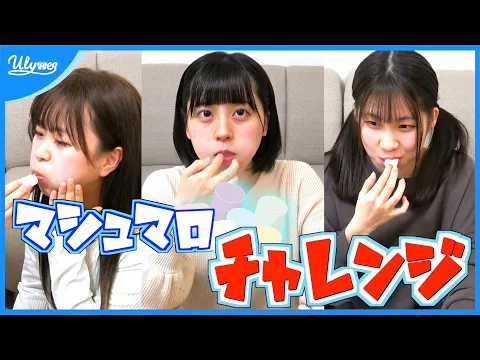 【大食い!?】口に何個マシュマロ詰められるか競ってみた!!!