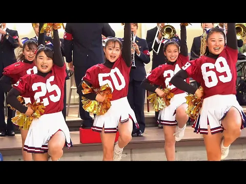 【チアリーディング】応援団のチアは、かわいい子が多い気がする、 #cheerleader