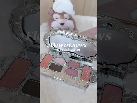 【Qoo10】Flower knowsのアイシャドウ可愛すぎる✨ #Qoo10 #Qoo10アンバサダー #PR