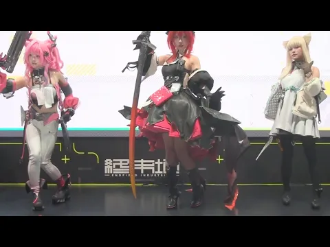 TGS2025 アークナイツエンドフィールド ブース 雪村ユノ 百莉ゆり あるく さん③ 東京ゲームショウ2025