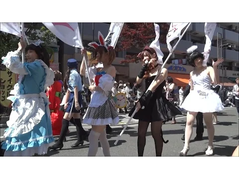 でんぱ組 カワイイパレード よこはまパレード Cute girls cosplayer parade