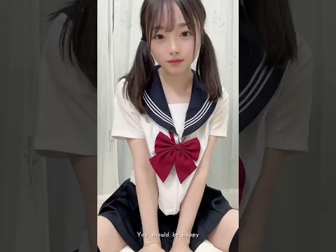 妹による寝起きボディープレスです,,-.-,,(時々ボソッとロシア語でデレる隣のアーリャさんより)  #shorts #schooluniform #制服 #セーラー服