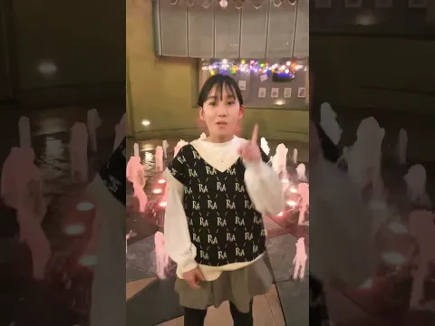 川崎チネチッタの噴水イルミネーション⛲️どうしても入りたくなった #shorts #踊ってみた #コッシーズ #TikTok #1001arabiannights #チネチッタ #川崎区