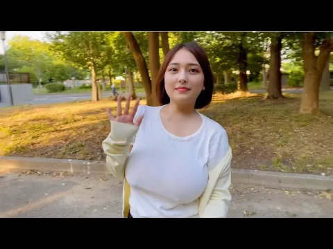 ノーブラLカップOL 暑い中のでノーブラでお散歩します