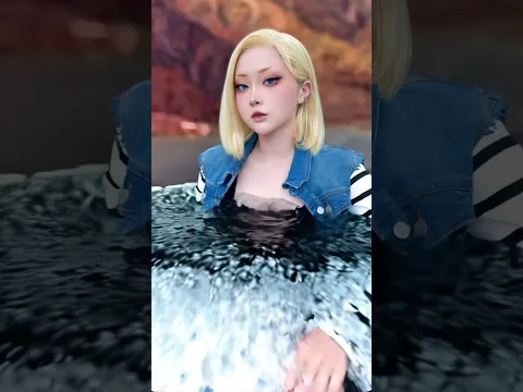 もしも18号がマーメイドだったら【cosplay】 #人造人間18号 #ドラゴンボールコスプレ #マーメイドAI  #cosplaygirl #animecosplay #dragonball