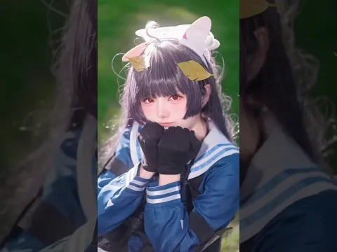 ゴミ箱にウサギ一匹みっけ!#コスプレ #ブルーアーカイブ #bluearchiveglobal #cosplay #kasumizawamiyu