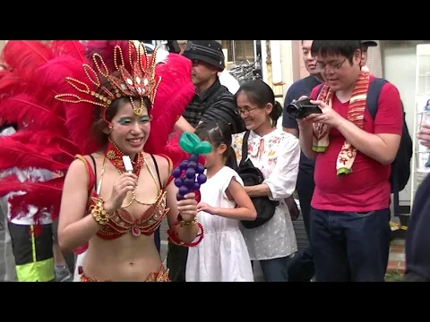 ぷるんぷるん、、、サンバの迫力、、、熊野前2019