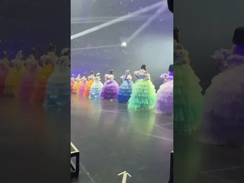 実は練習では一回も成功しなかったスカート外し 本番は大成功でひと安心してました