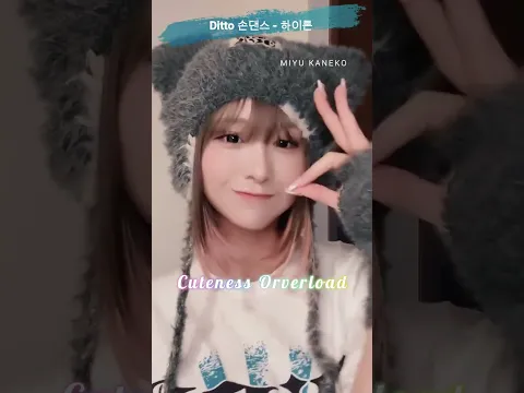 Ditto 손댄스 - 하이론 金子みゆ/kaneko miyu 【切り抜き】
