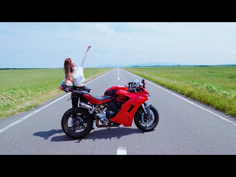 北海道一周2020 女性ライダー 愛車のドゥカティと北海道2000キロツーリングへ出発! ライダーの夢 #1