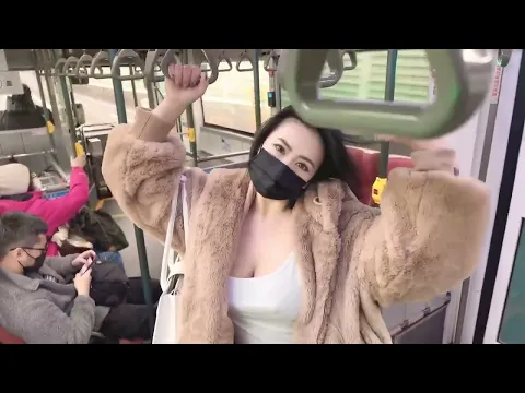 노브라산책일본에서 처음으로 버스를 타본 경험, 브래지어를 착용하지 않고 공공버스를 타다