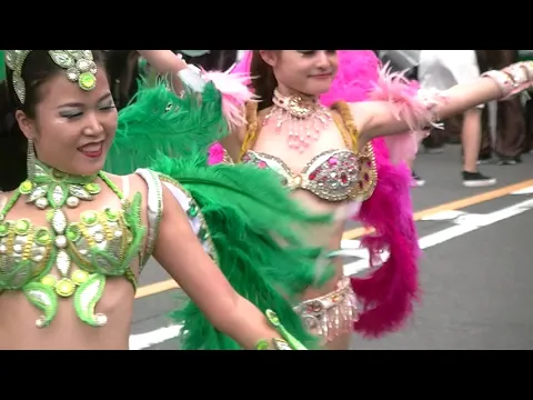 サンバ?そうです、ほぼ裸の女性が躍るイベントです、、、羽村2019