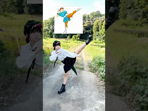 【再現】アニメポーズチャレンジ anime poses challenge! #shorts