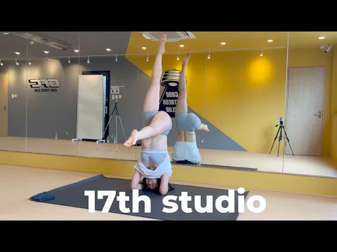 17th studio yoga practice_standing/headstand/advance pose