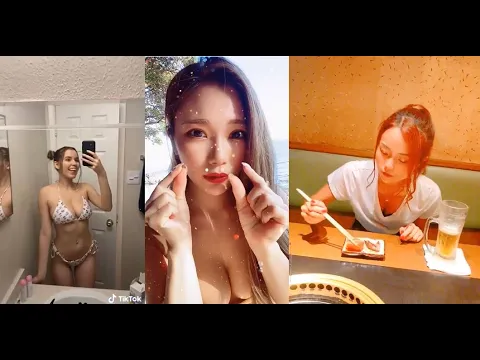 胸の谷間を強調して男を誘う巨乳たち #1