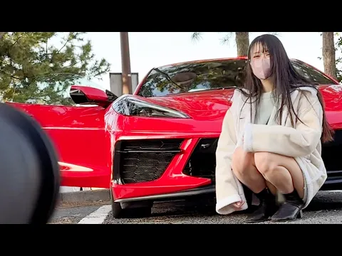 【パンチラ】お淑やかなW大学生に高級車を見せつけた結果...#016 Yuki