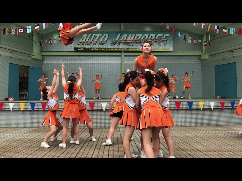 埼玉栄高校チアリーディング部 固定2回目@オートジャンボリー2019 埼玉自動車大学校