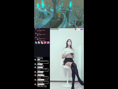 美脚すぎるミニスカお姉さんのゼルダ冒険録【#ゼルダの伝説ティアーズオブザキングダム】