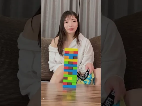 【part2】ノーパンでジェンガしてみたギリギリ攻めすぎた#shorts #ノーパン