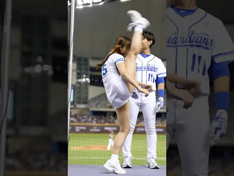 見事なけりを見せる丹丹 Fubon Angels #台湾チア #cheerleader  2025/7/30 臺北大巨蛋【台湾チアTV】