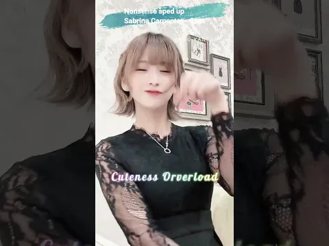 Nonsense sped up Sabrina Carpenter - Stan 金子みゆ/kaneko miyu 【切り抜き】