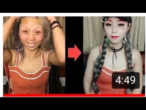 大変身 TikTokで驚きのメイク術を披露してる子たちを集めてみた vol.1