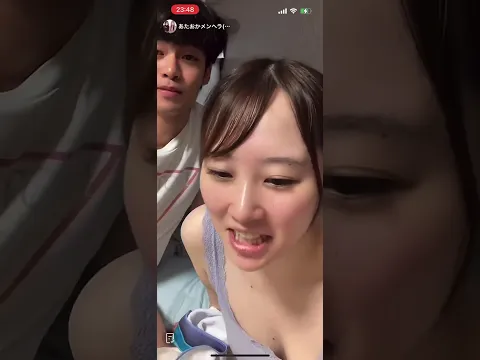 女子高生 胸ちら TikTokライブ かわいい