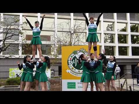 武蔵大学チアリーダー部PHEASANTS ねりマルシェ 2019.12.1