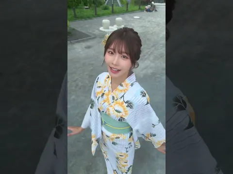 浴衣の美学❤️ #美人好き #ギャル #美女#shorts #short #浴衣女子 #浴衣#ナチュラルカラー