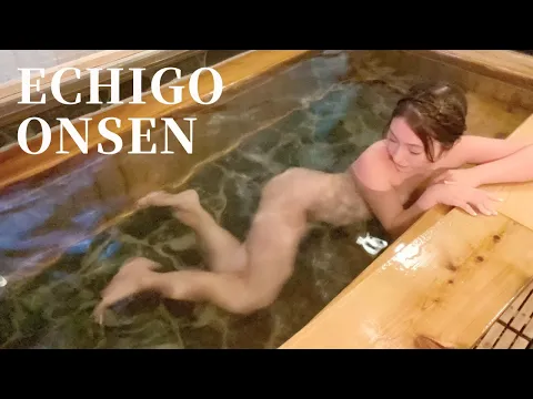 【温泉女子Vlog】越後湯沢温泉♨#温泉女子#hot springs#Onsen