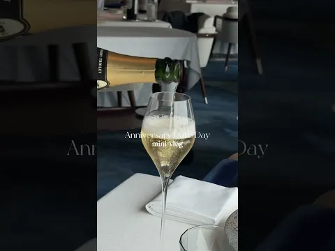 記念日vlog 素敵なフレンチで昼間から乾杯 #vlog #デート