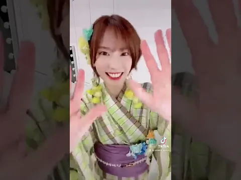 浴衣できつねダンス踊ってみた #shorts