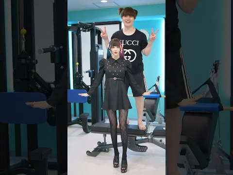 体重差60kgのラブラブカップル♡【ゆりにゃ】