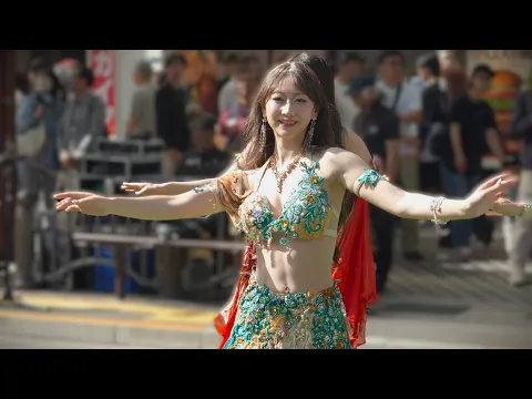 【ベリーダンス】魅力全開!色香漂う妖艶ベリーダンス2「2025蒲田ファミリーフェスティバル」Full of charm! Seductive and seductive belly dancing